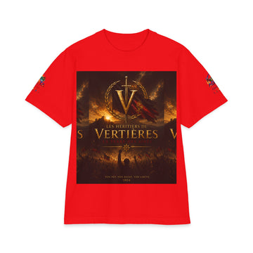 Vertieres Tribute T-Shirt — "Les Héritiers de Vertières" Historical Battle Tee