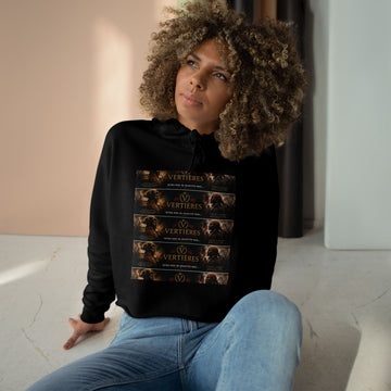 Vertieres Battle Crop Hoodie — Vintage Napoleonic War Graphic by AGITAYITI